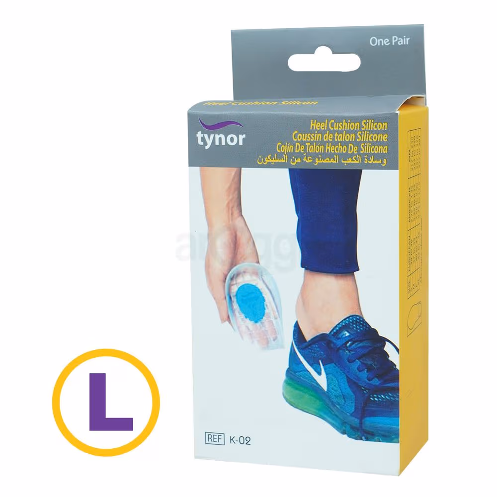 Heel Cushion Silicon Tynor L (K-02)