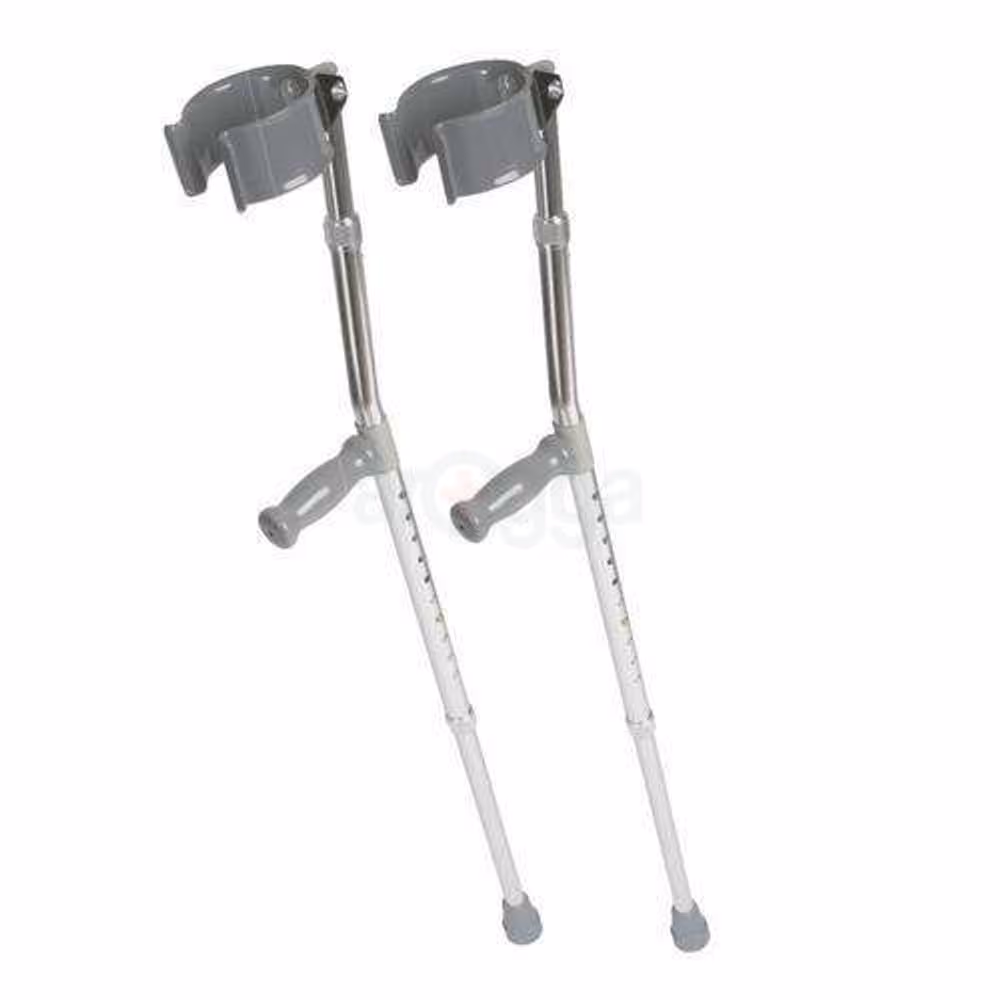 Elbow Walking Crutch Hand Stick Adjustable Assorted Color